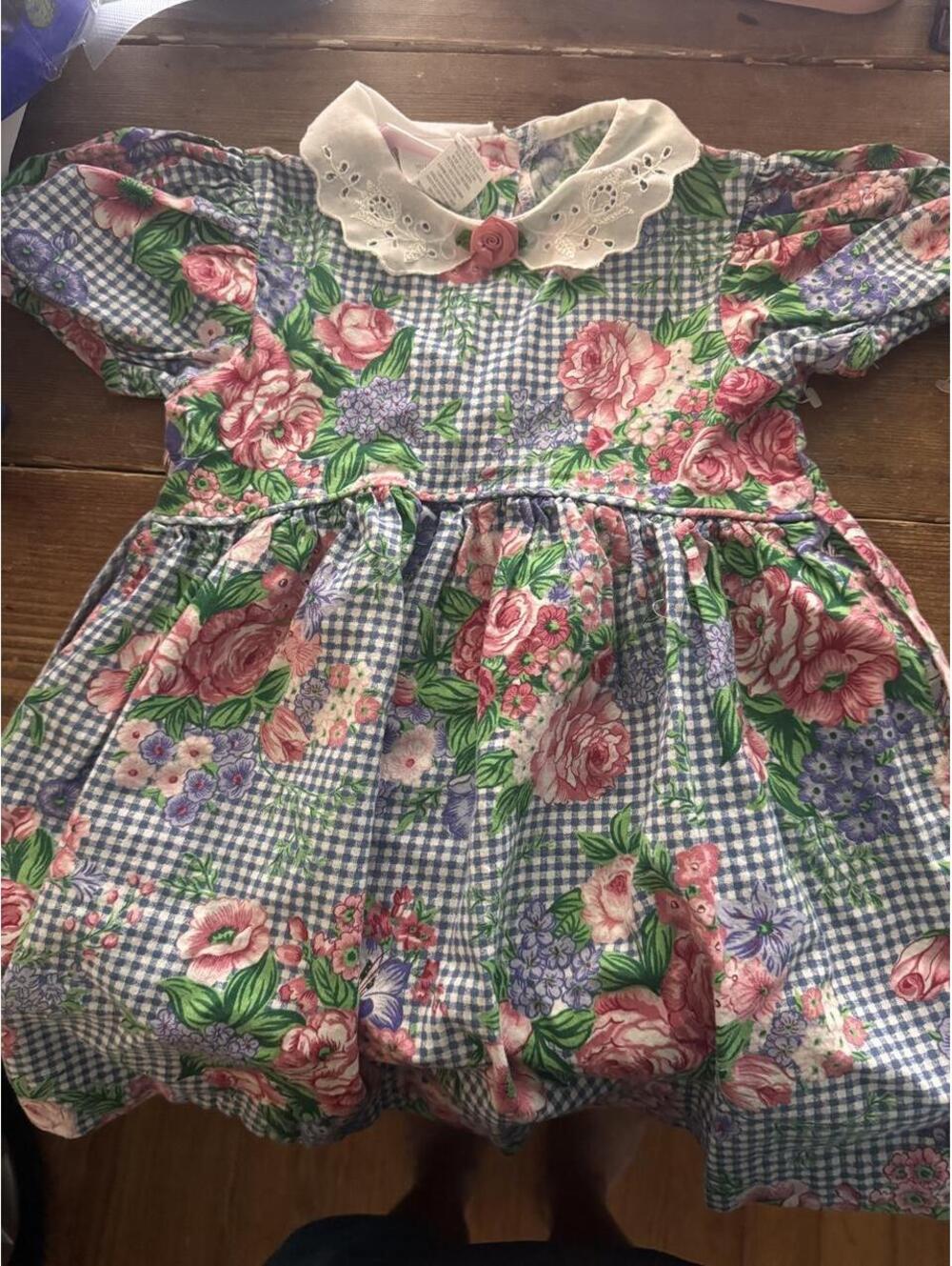 Kid's Multi and Blue Dress